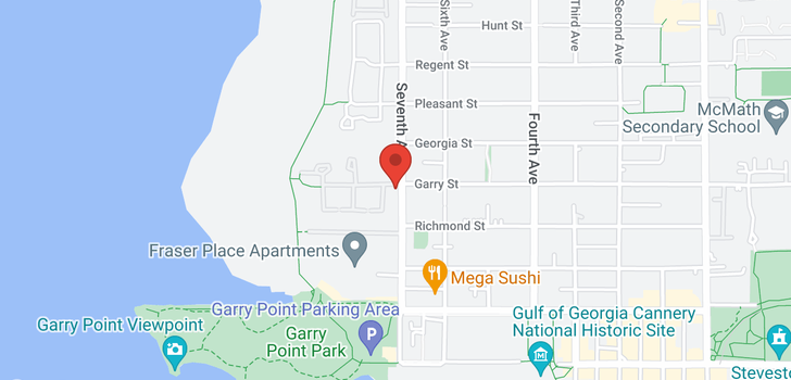 map of 109 11491 7TH AVENUE